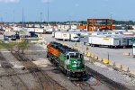 BNSF 1706 parked at Cicero Yard 